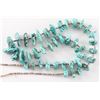 Image 2 : Navajo Turquoise Nugget Necklace