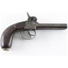 Image 2 : Unsigned Double Barrel Percussion Pistol