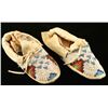 Excellent Sioux Beaded Child's Moccasins