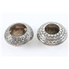 (2) Leonard Nez Sterling Pots