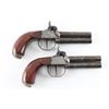 Image 2 : Pair of Over & Under Percussion Pistols