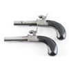 Image 1 : Pair of Cessier Percussion Muff Pistols