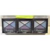 Image 1 : 3PK RIMMEL LONDON GLAM EYE SHADOW QUAD