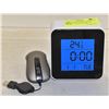 Image 1 : NEW REPACKAGED LED ALARM CLOCK & BLACK WEB USB