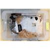 Image 1 : LARGE TOTE OF HALLOWEEN MASKS & MORE