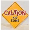 Image 1 : 17 X 17 INCH CAUTION SIGN