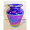 IRRADESCENT ART GLASS VASE