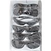 Image 1 : 6 PAIRS OF BLACK SPORTS STYLED SUNGLASSES WITH