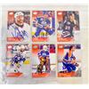 Image 1 : 6 AUTOGRAPHED EDMONTON OILERS COLLECTION CARDS