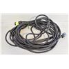 Image 1 : 50 FOOT HEAVY DUTY EXTENSION CORD, BLACK, E64047