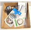 Image 1 : BOX OF VARIOUS CABLES & TECH ITEMS