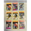 Image 1 : 9 1982 OPC O-PEE-CHEE HOCKEY CARDS MIKE BOSSY