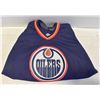 Image 1 : BOYS SIZE L/XL OILERS JERSEY