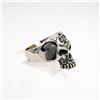 Image 2 : NEW SKULL HEAD RING - MEN'S SIZE 14