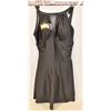 Image 1 : NEW LARGE SIZE LADIES BLACK ONE PIECE SWIM DRESS