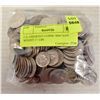 Image 1 : U.S. ASSORTED COINS- BAG LOT WEIGHT 2+ LBS