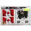 Image 1 : BEAR  DECALS WITH MAGNETIC CANADIAN FLAG DECALS