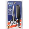 Image 1 : NEW BARBASOL BARBER SCISSORS AND COMB