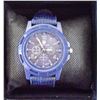 NEW GENIUS ARMY WATCH BLUE ON BLACK