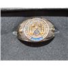 Image 1 : NEW MENS FREEMASON RING SIZE 11