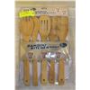 Image 1 : 5PCS BAMBOO KITCHEN TOOLS