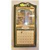 WOODEN CALENDER FRAME SEALED/NEW, REUSABLE YEAR