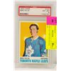 Image 1 : 1970 TOPPS #107 MIKE PELYK PSA GRADED 8