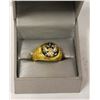 Image 1 : GOLD TONE RING SIZE 13