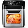 Image 1 : NEW HIGH QUALITY 12L BLK/STAINLESS  AIR FRYER