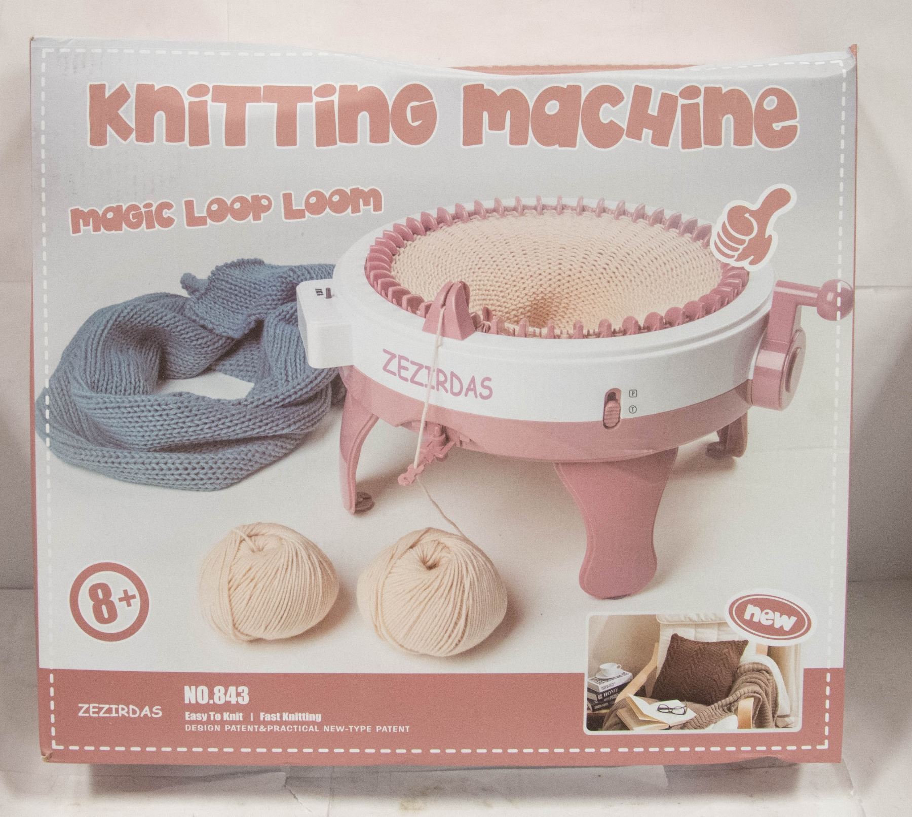 ZEZITDAZ KNITTING MACHINE MAGIC LOOP LOOM