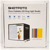 Image 1 : YOTTO MINI PHOTO STUDIO LIGHT BOX W/ 6PCS COLOUR