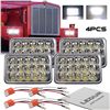 Image 1 : SET OF 4 NEW LED 4" X 6" TRUCK LIGHTS