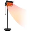 Image 1 : NEW BLACK STANDING ELECTRIC PATIO HEATER