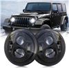 Image 1 : NEW BLACK JEEP WRANGLER 1997-2018 HEADLAMPS