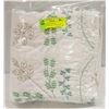 NEW MARTHA STEWART EMBROIDERED SET OF 2 PILLOW