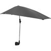 NEW GREY VERSABRELLA UMBRELLA WITH UNIVERSAL CLAMP