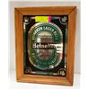 Image 1 : VINTAGE FRAMED HEINEKEN MIRRORED WALL HANGING