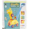 Image 1 : GIRAFFE BUBBLE MACHINE TROLLEY WITH MUSIC & LED