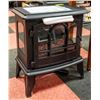 Image 1 : C-HOPETREE 15CM TALL PORTABLE ELECTRIC WOODSTOVE