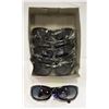 Image 1 : CASE OF 6 BLACK REPLICA CHANEL SUNGLASSES