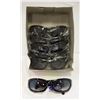 CASE OF 6 BLACK REPLICA CHANEL SUNGLASSES