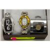 Image 1 : SET OF 3 NEW QUALITY FASHION WATCHES