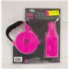 Image 1 : NEW SEALED RBX PINK RETRACTABLE LEASH & HYDRATION