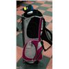 Image 1 : WOMENS JUNIOR GOLF CLUBS AND BAG LH