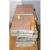 Image 1 : 12PKS OF PARQUET FLOORING *SOME ARE DAMAGED*