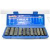 Image 1 : WESTWARD 12 PC 1/2 DRIVE SOCKET SET