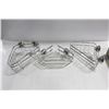 SET OF 3 SHOWER SHELVES