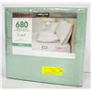 Image 1 : NEW KIRKLAND 680 THREAD COUNT 6 PC SHEET SET 100%