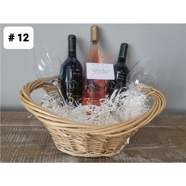 Horse Ranch Vineyards Basket