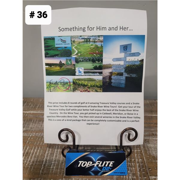 Golf and Wine Tour Package